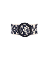 Carolina K Alicia Belt Terracotta Tile Blue