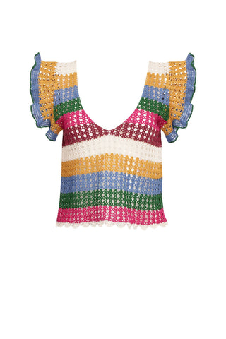 Oaxaca Crochet Blouse