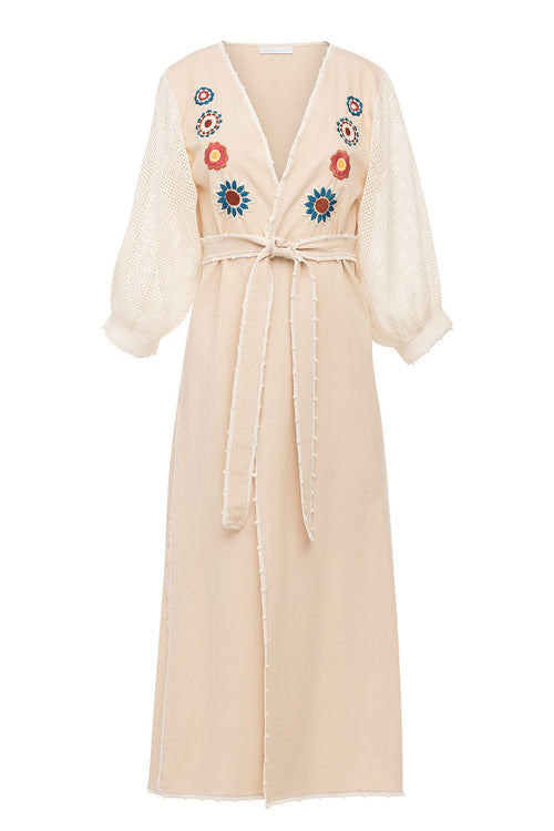 Carolina K San Juan Robe in Flower Power