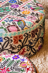 Small Embroidered Ottoman